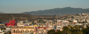 Landscape view of Tijuana