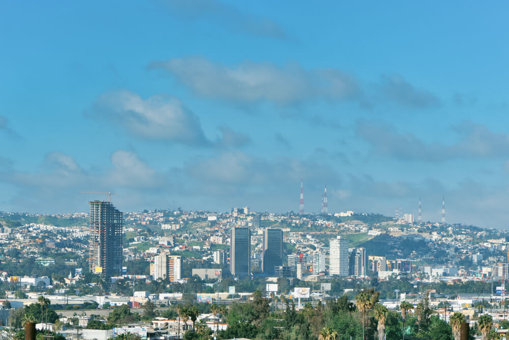 City of Tijuana, Mexico, from above - Best Call Center in Tijuana