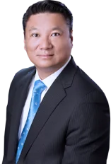 A portrait of a business executive in a suit beside a quote about providing trusted solutions and peace of mind, attributed to Cesar Soriano, Chief Executive Officer.